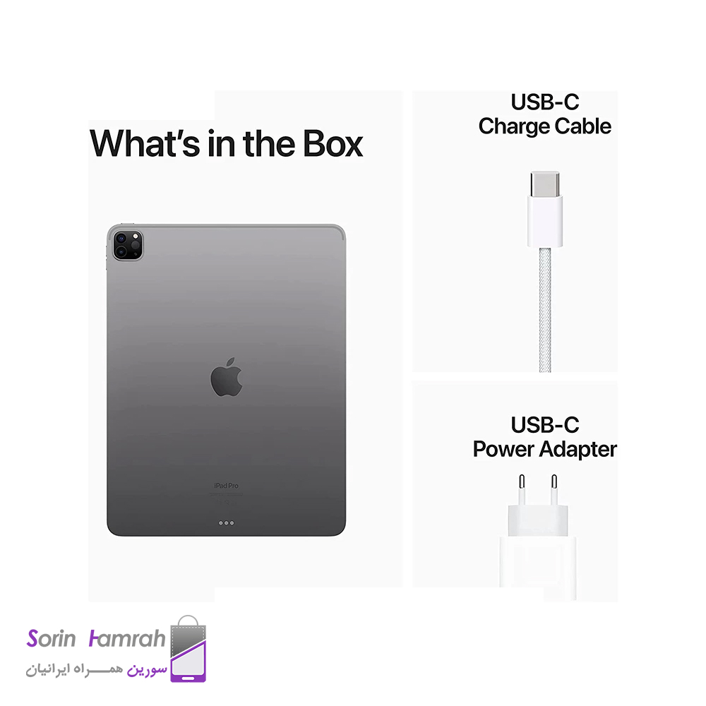 تبلت اپل مدل iPad Pro 11 M2 (2022, 11.0") wifi ظرفیت 512/8 گیگابایت